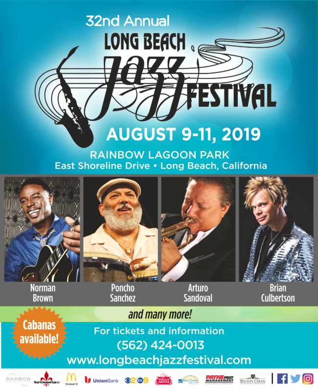 The 32nd Annual Long Beach Jazz Festival August 9th11th, 2019