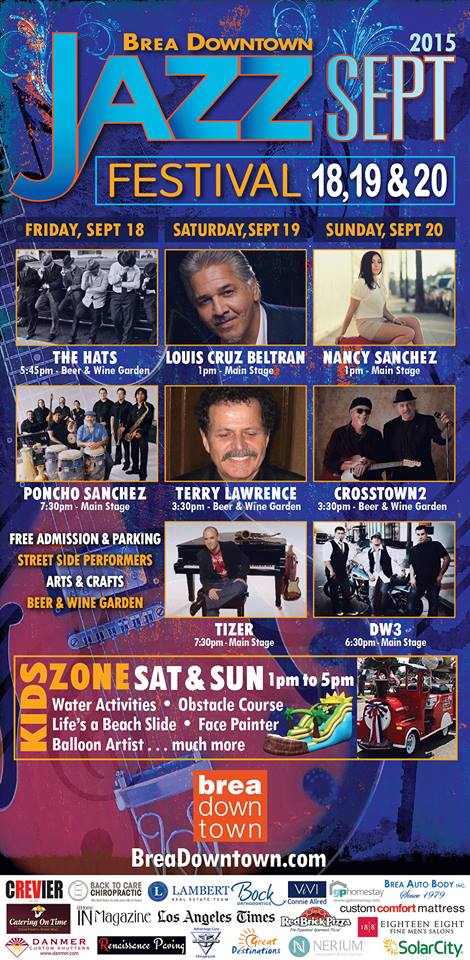 The Brea Downtown Jazz Festival - 2015