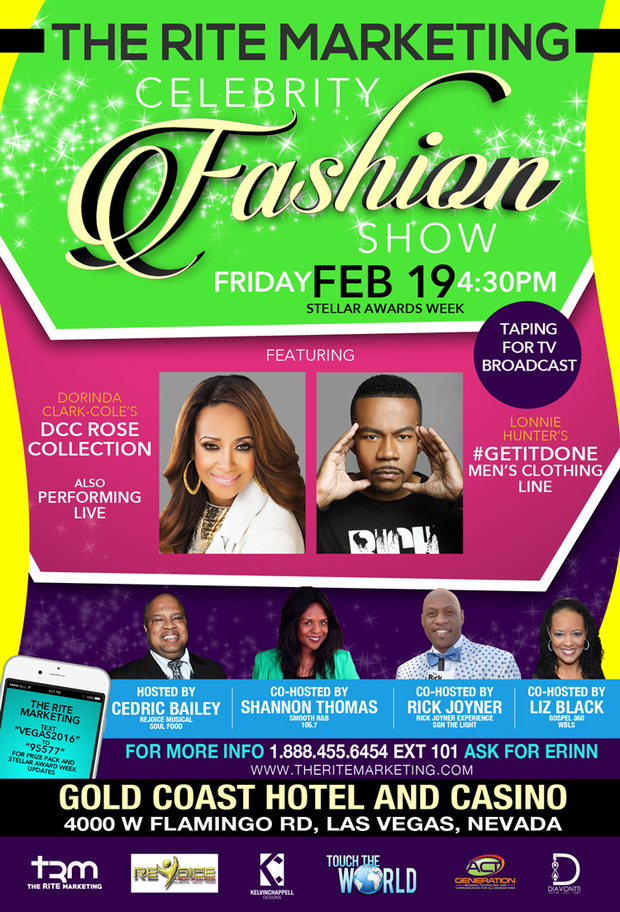 The Rite Marketing Celebrity Fashion Show in Las Vegas | Feb 19th, 2016 ...