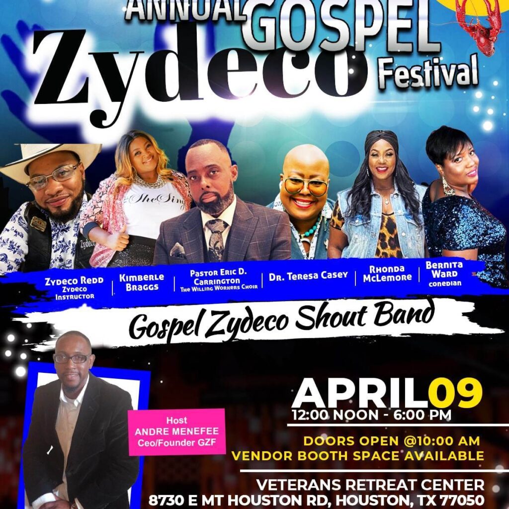 Zydeco Fest 2024 Lori Sileas   Gospel Zydeco Festival 2022 1024x1024 